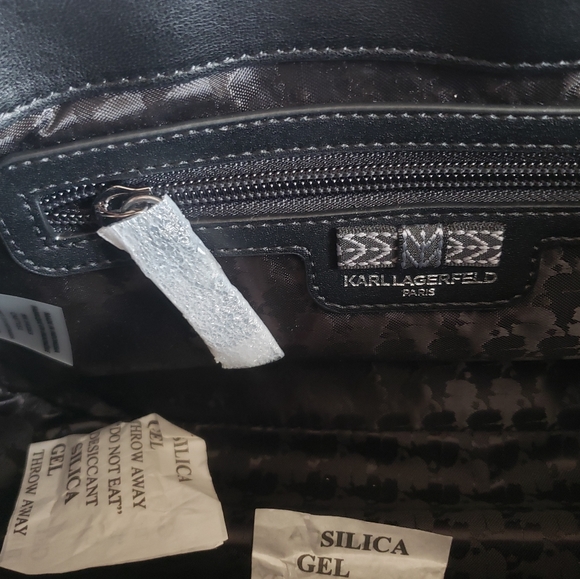 Karl Lagerfeld black purse - Picture 7 of 9